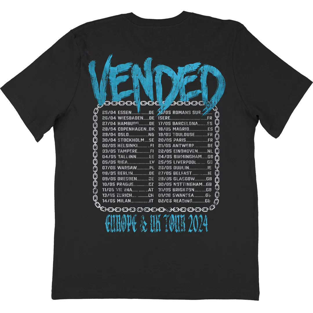Vended "Europe & UK 2024" Tour T-Shirt