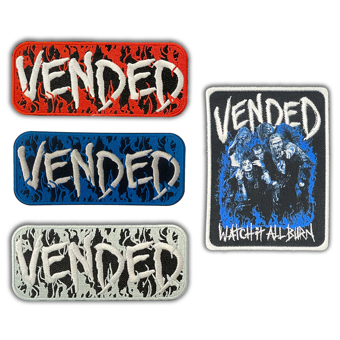 Vended Embroidered Patch Set