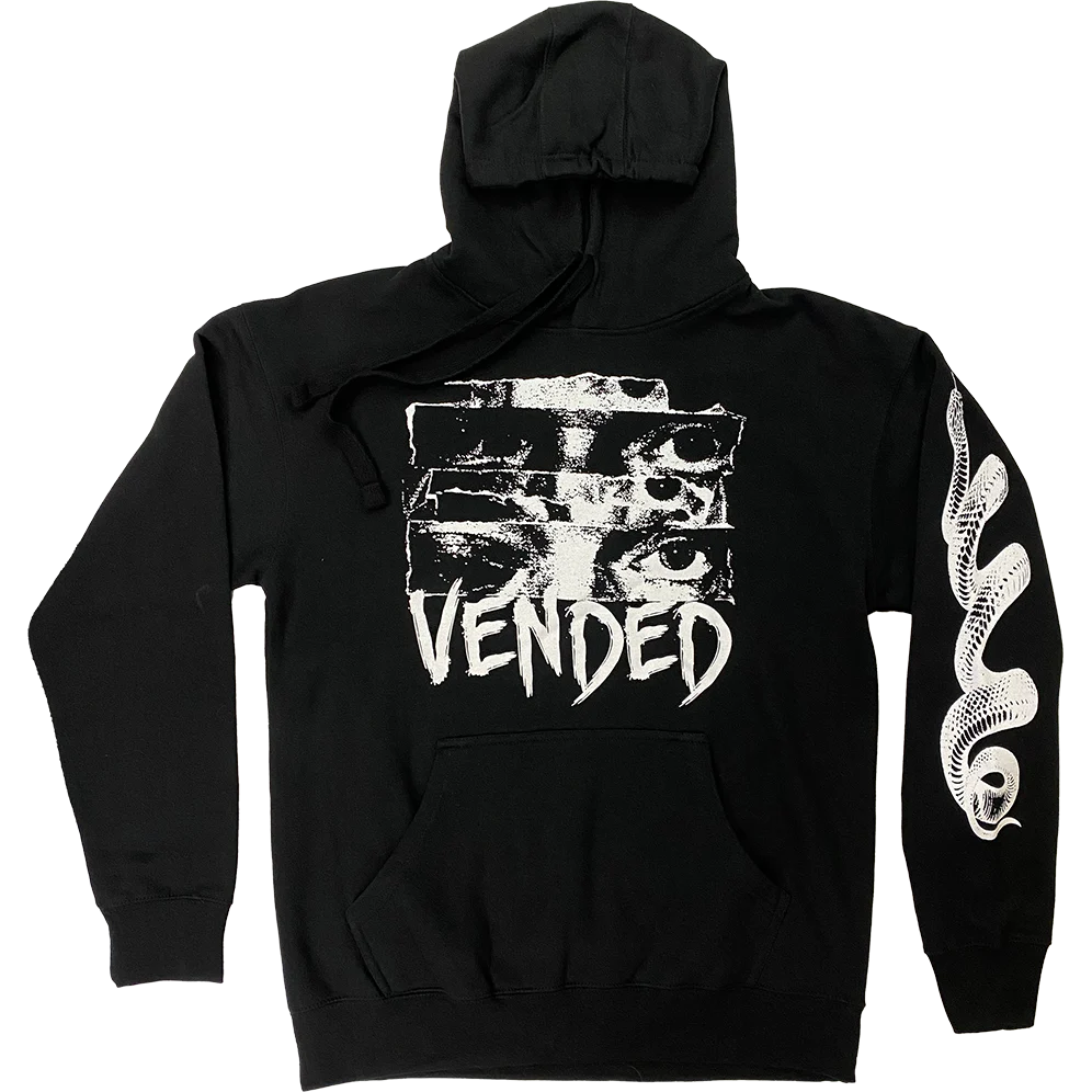 Vended "Ripped & Shattered Eyes" Pullover Hoodie
