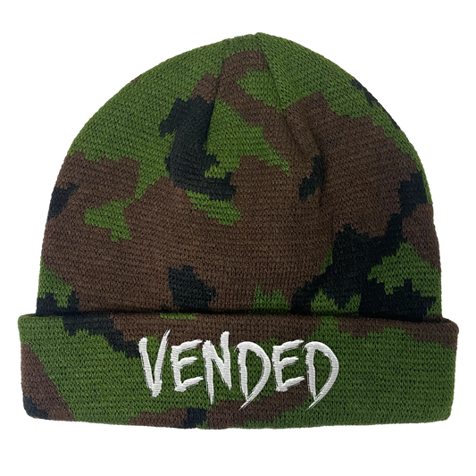 Vended "Logo" Camo Beanie