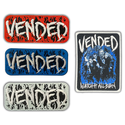 Vended Embroidered Patch Set