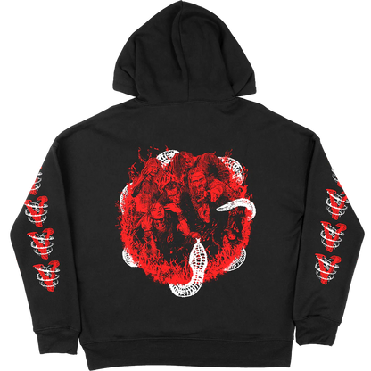 Vended "Snake Circle" Pullover Hoodie